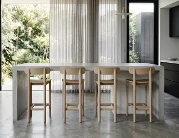 Wooden Zara Counter Stool