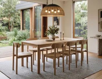 Wood Chairs In House