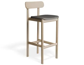 Zarav6 Barstool Ash Grey