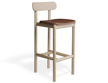 Zarav6 Barstool Ash Tan