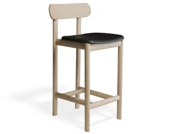 Zarav6 Kitchenstool Ash Black