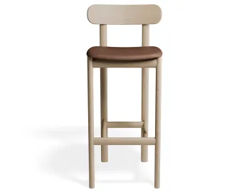 Zarav6 Barstool Ash Tan