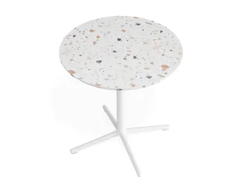 Place Cafetable 700dia Terrazzo White