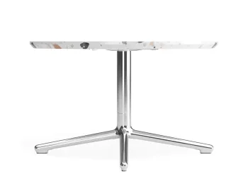 Place Coffeetable 700dia Terrazzo Chrome