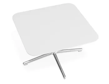 Place Coffeetable 700x700 White Chrome
