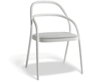 002 Chair Pad Whitepigment Prince