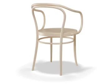 30 Armchair Beechnatural Back
