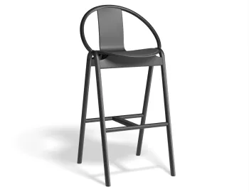 Again Barstool 75cm Seatpad Blackgrain Mdr