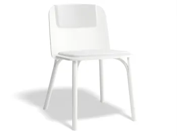 Split Chair Pad Whitepigment Prince