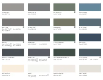 Dulux Colour Charts