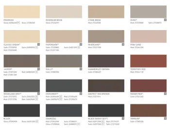Dulux Colour Charts