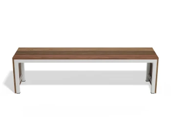 Cascade Bench 1700 Classicpearlwhite