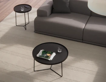 Alora All Black Medium Coffee Side Table