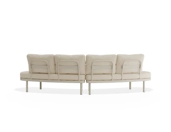 Aluna Outdoorsofa Configb Latte Husk