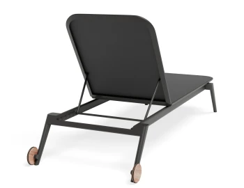 Amalfi Sunlounge Charcoal