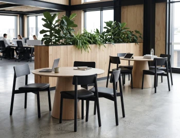 Black Andi Chairs Upholstered Circa 120 Natural