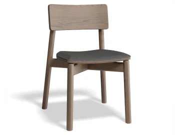 Andi Chair Pad Walnut Charcoalfabric