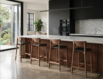 Walnut Bar Stools At Counter Home