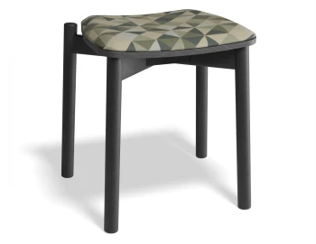 Andi Lowstool Pad Ashblack Eucalyptpyramid