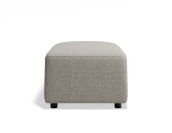Atticus Ottoman Oystergrey