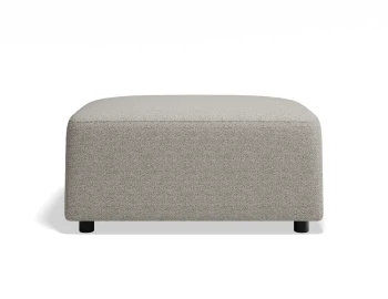 Atticus Ottoman Oystergrey