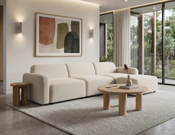 Modern Fabric Sofa
