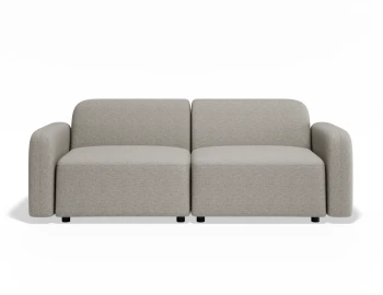 Atticus 2seater Oystergrey