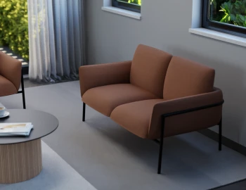 Charlie Doublesofa Terracottarust Lifestyle