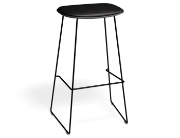 Elvav2 Barstool Padded Black Black Blackpu