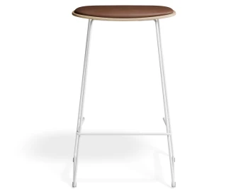 Elvav2 Kitchenstool Padded Ash White Tanpu