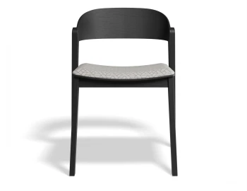 Grayson Chair Pad Black Geometricpattern