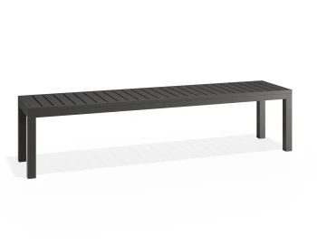 Halki Bench 190 Charcoal