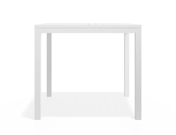 Halki Table 90x90 White