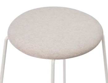 Hugo Low Stool Light Grey