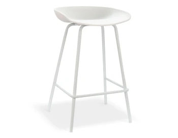 Kobe Metal Legs White Main