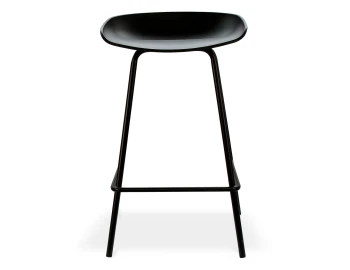 KobeStool MetalLegs Black Front