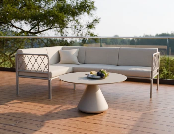 Kora Coffeetable 90cm Latte