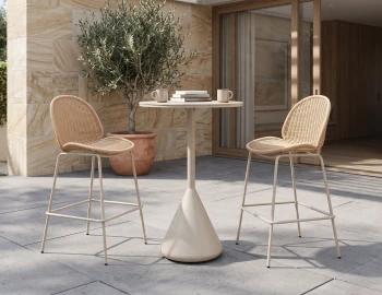 Modern Designer Oudoor Rattan Bar Stool