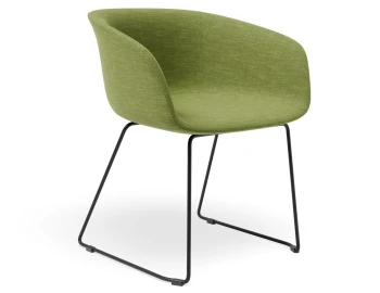 Lonsdale Armchair Sledbase Green