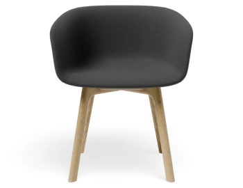 Lonsdale Armchair Naturalframe Darkgrey