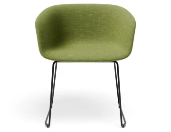 Lonsdale Armchair Sledbase Green