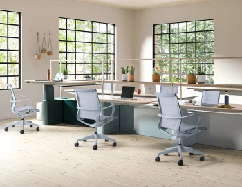 Lunar Grey Office Chair
