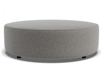 Lune Round High Ottoman 120cm Fossil Product