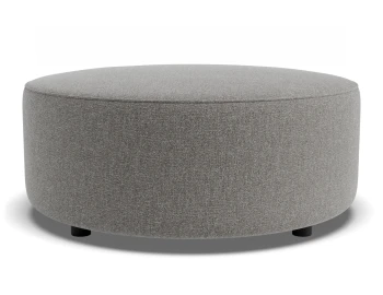 Lune Round High Ottoman 90cm Fossil Product