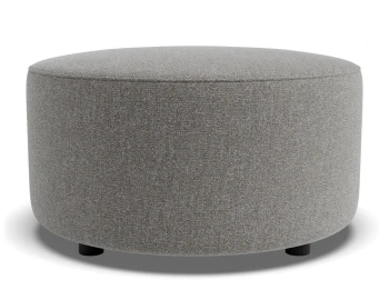 Lune Round High Ottoman 70cm Fossil Product