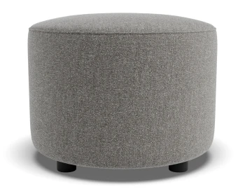 Lune Round High Ottoman 50cm Fossil Product