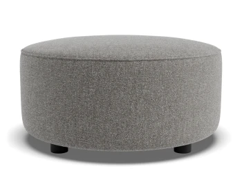Lune Round Low Ottoman 60cm Product Fossil