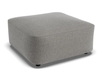 Lune Square High Ottoman 80cm Fossil Product