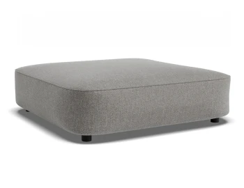Lune Square Low Ottoman 100cm Fossil Product