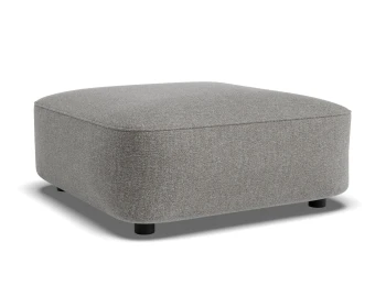 Lune Square Low Ottoman 70cm Fossil Product